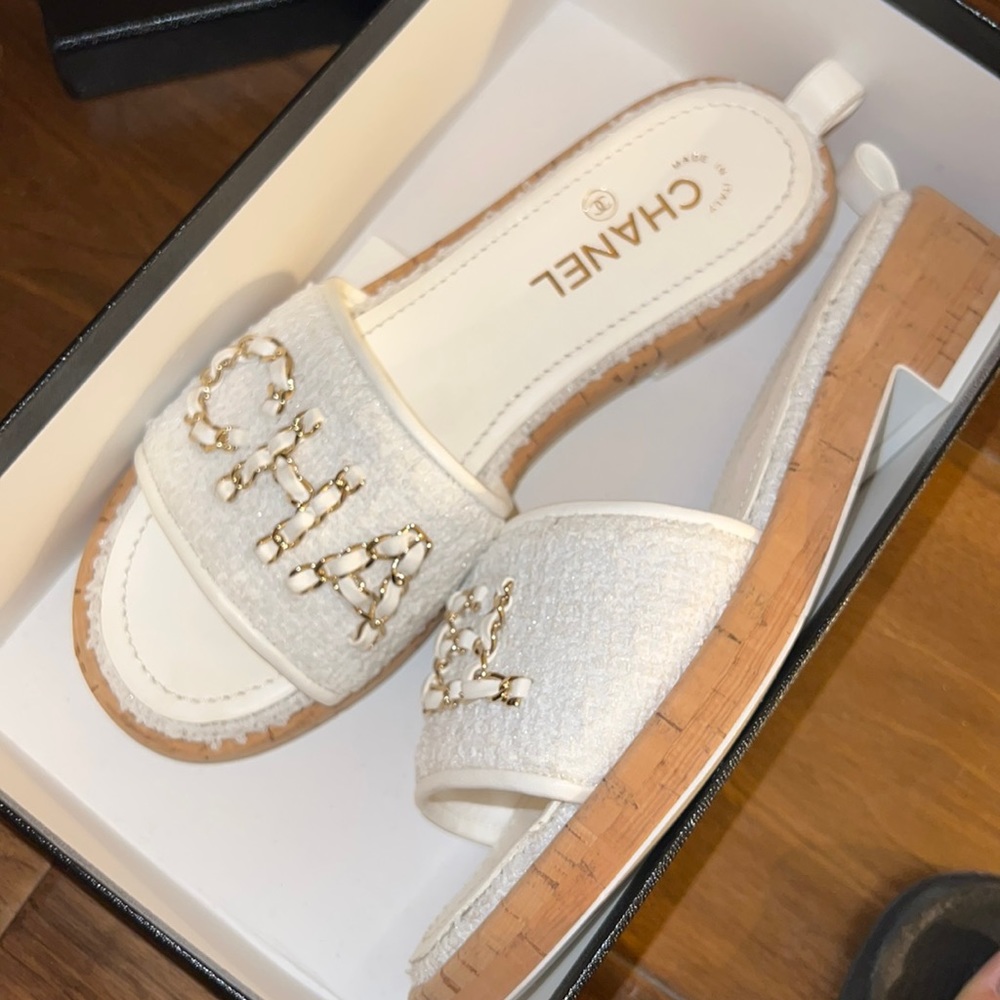 Chanel sandal mule
